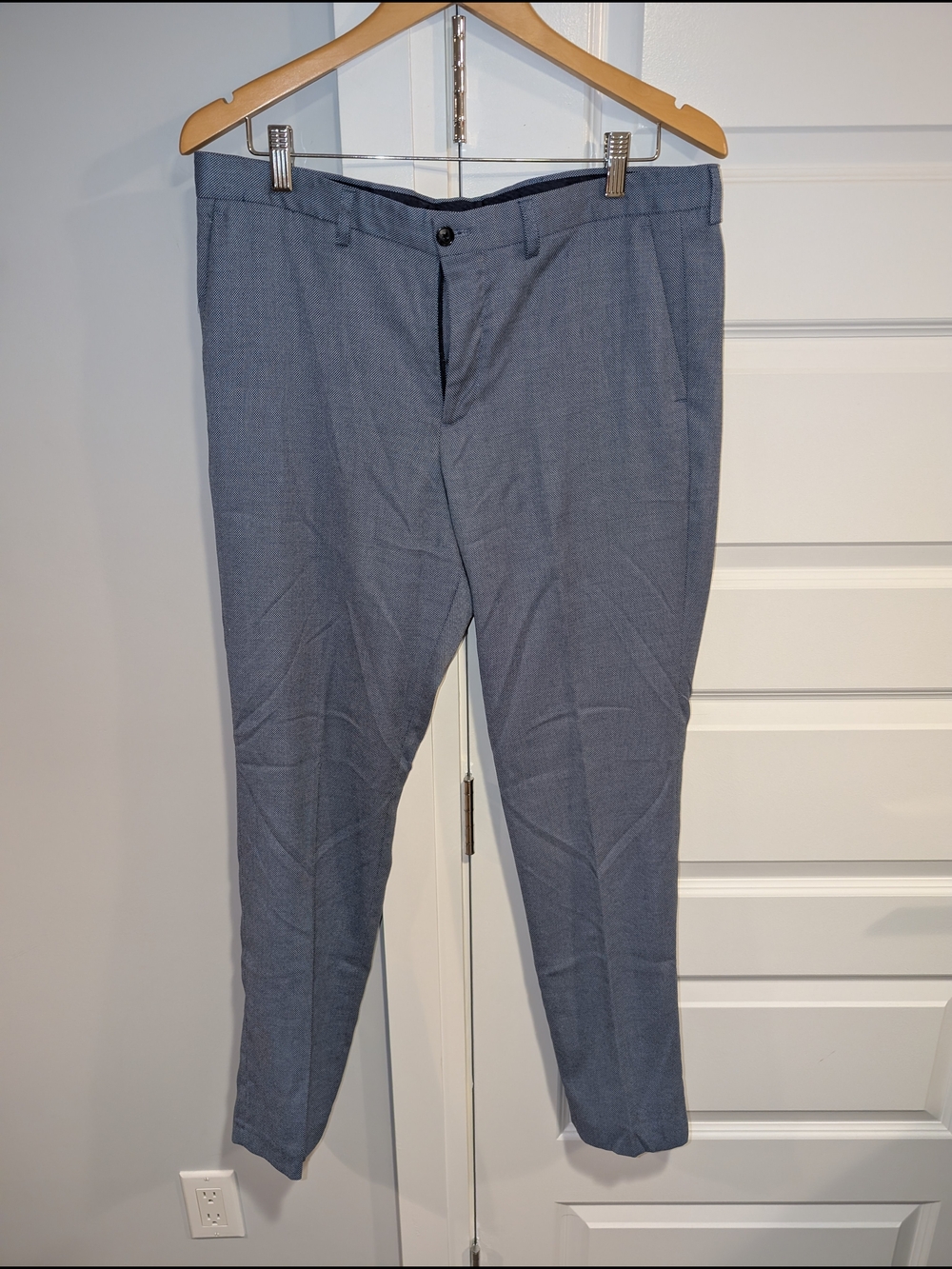 Egara Slate Blue Dress Pants - 34